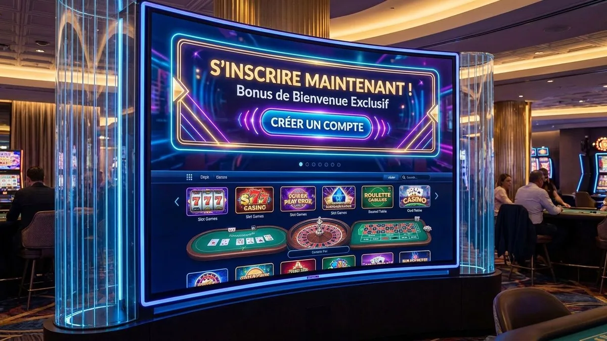 Inscription avec bonus